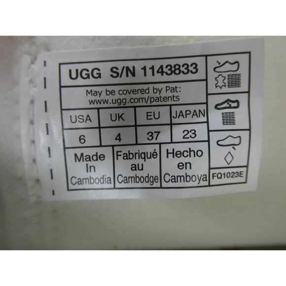 UGG Women's UGG Lug in Bright White Sneaker/Boot Size 6 - Picture 7 of 7
